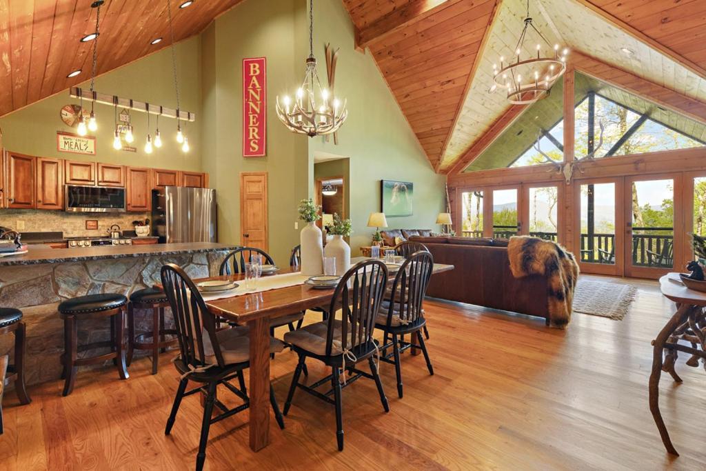 Lucky Bear Cabin Banner Elk Luaran gambar